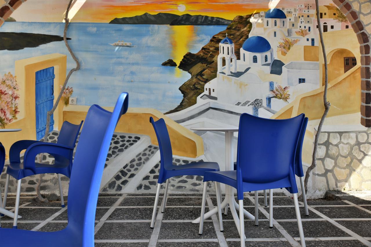 Kafouros Hotel Kamári Dış mekan fotoğraf